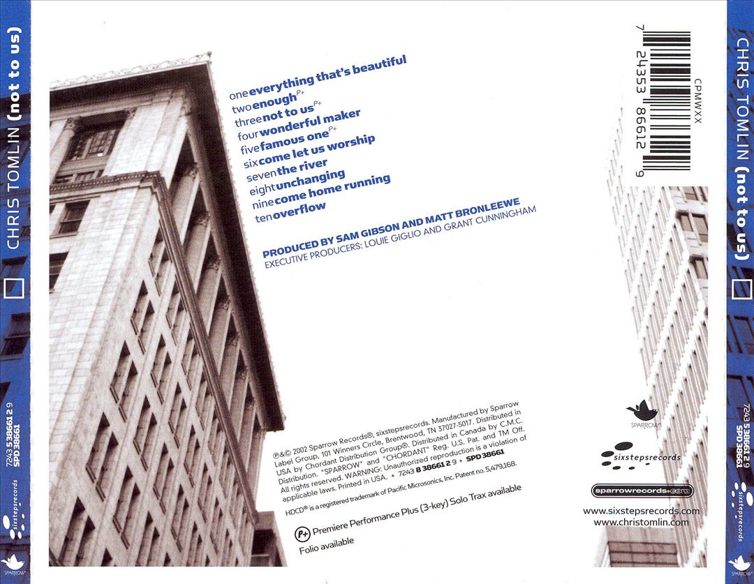 Not to Us cover art