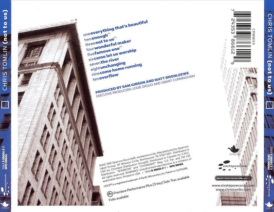 Not to Us cover art