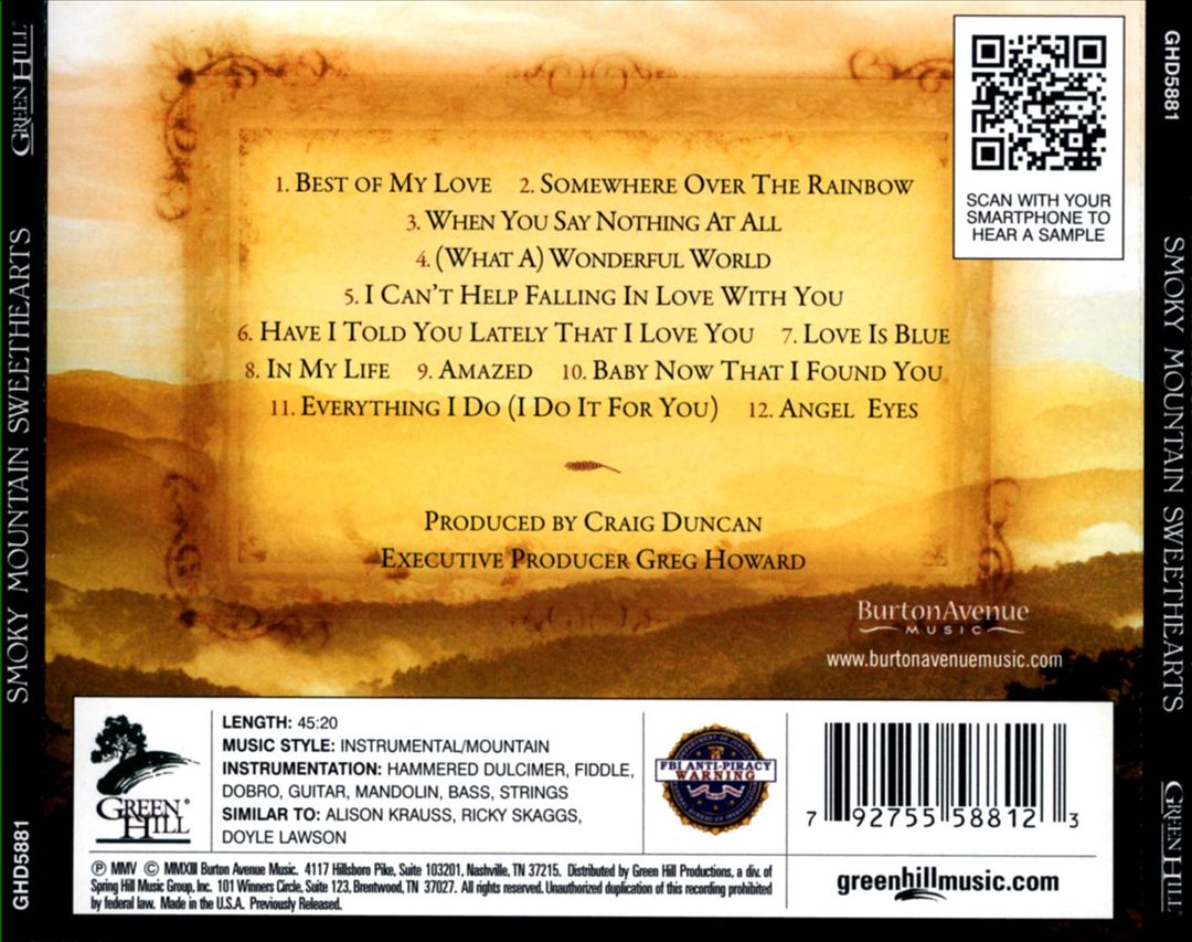 Smoky Mountain Sweethearts cover art