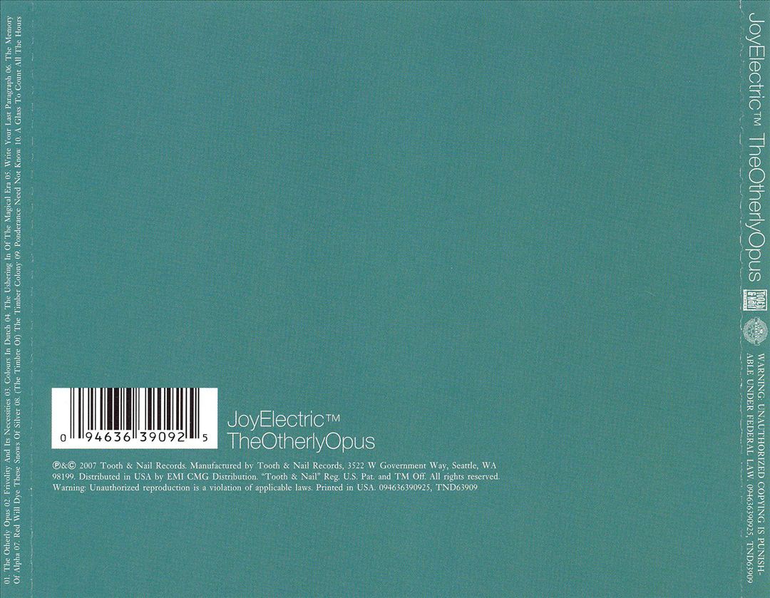 Otherly Opus cover art