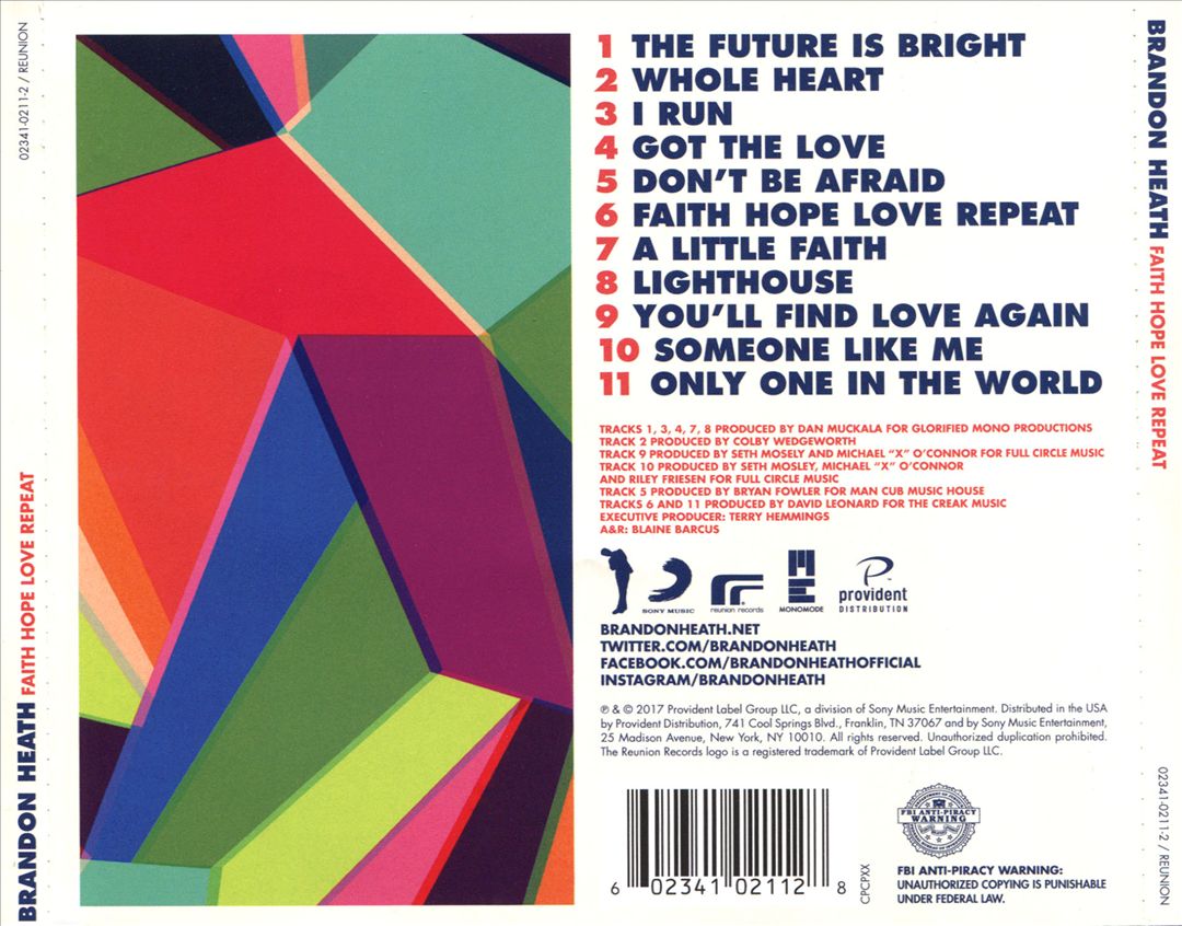 Faith, Hope, Love, Repeat cover art