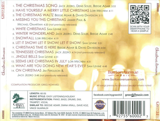 Christmas Romance: Romantic Holiday Favorites cover art