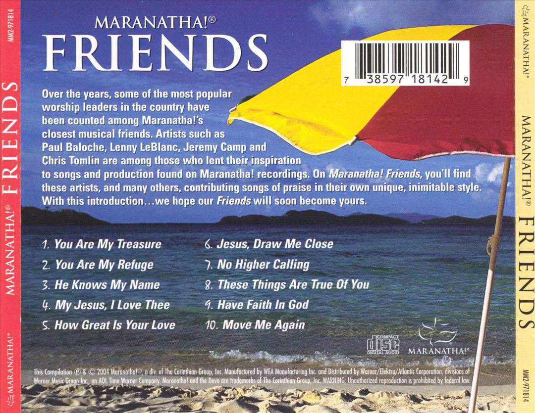Maranatha Friends cover art