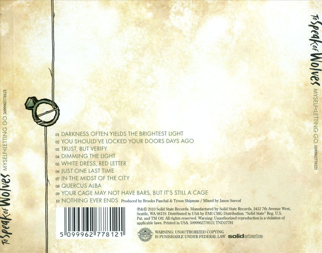 Myself < Letting Go cover art