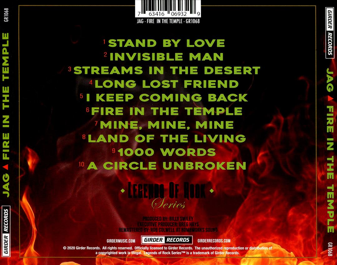 Fire in the Temple cover art