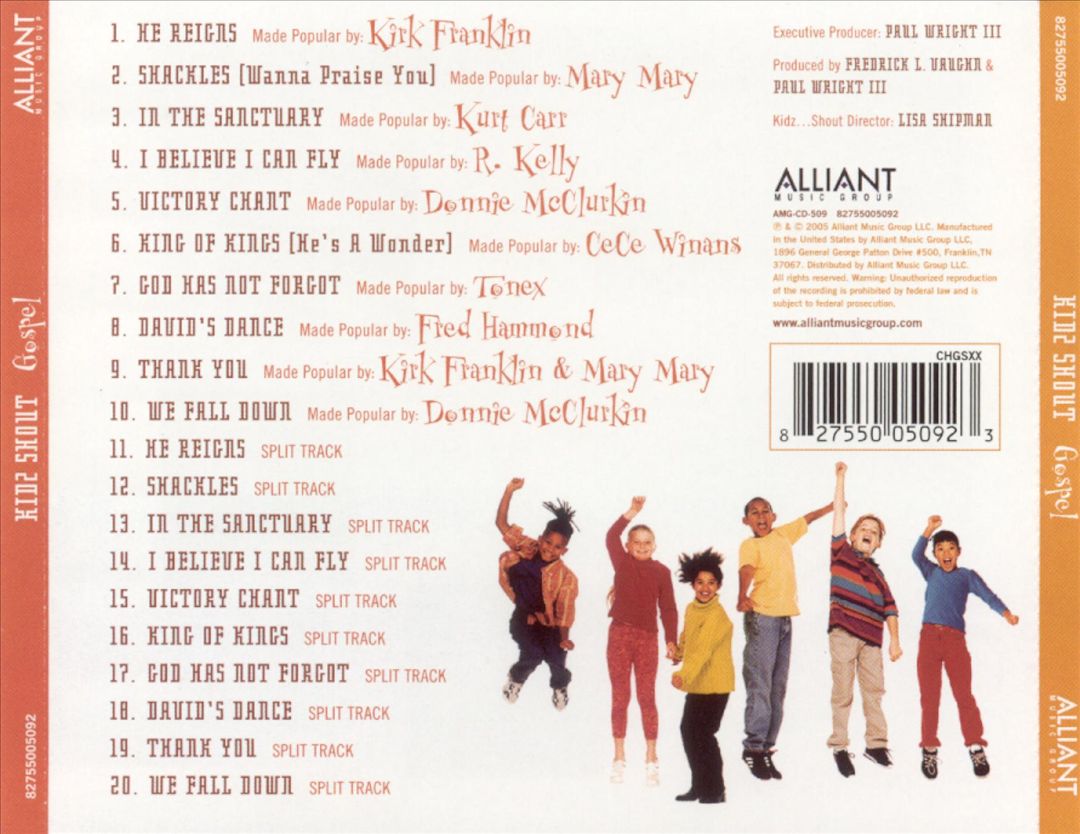 Kidz Shout: Gospel cover art