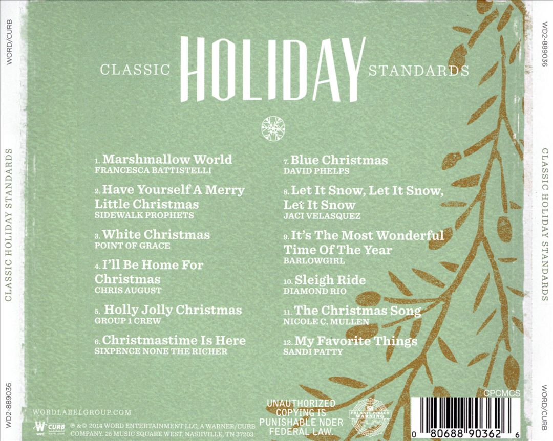Classic Holiday Standards cover art