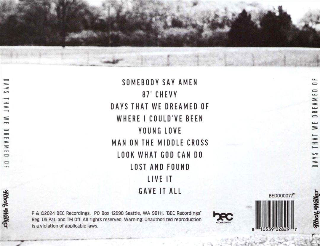 Days That We Dreamed Of cover art