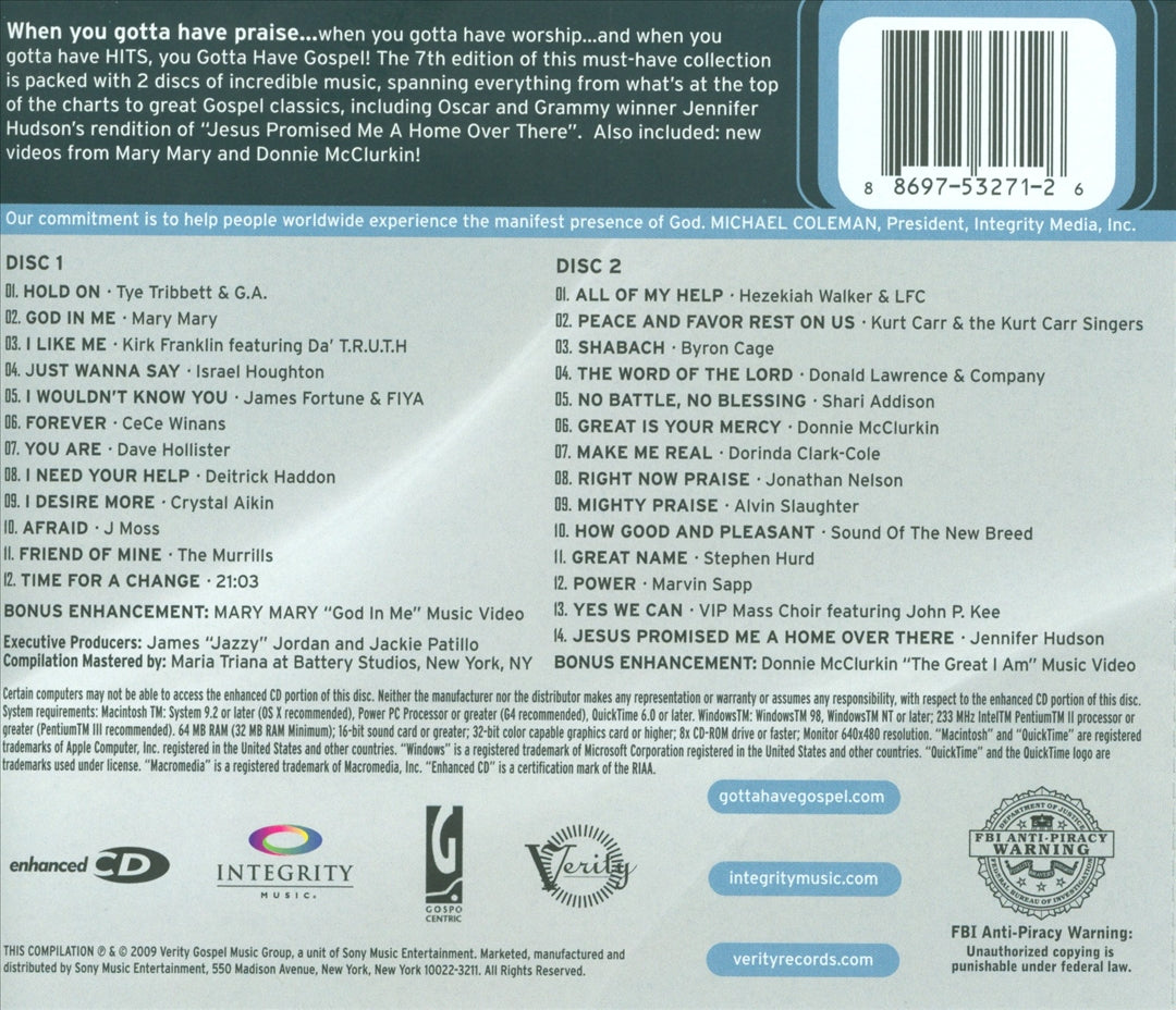 Gotta Have Gospel, Vol. 7 cover art