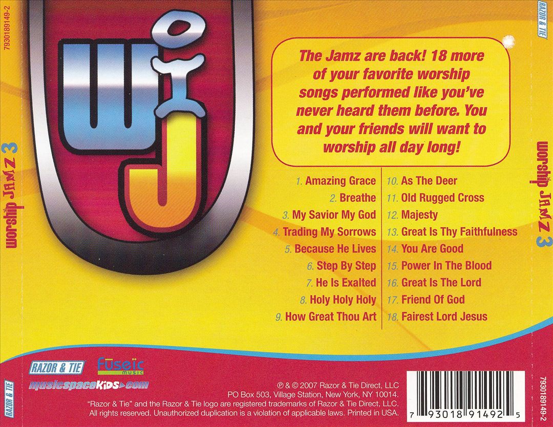 Worship Jamz, Vol. 3 cover art