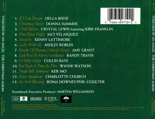 Touched by an Angel: The Christmas Album cover art