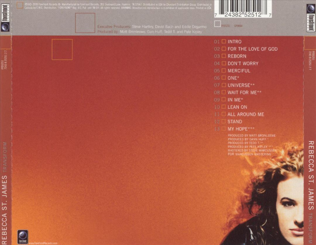 Transform cover art