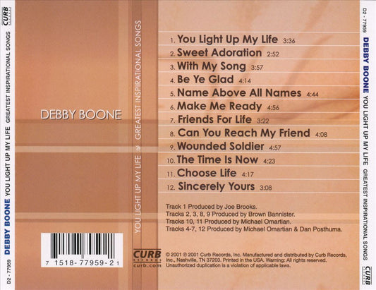 You Light up My Life: Greatest Inspirational Songs cover art