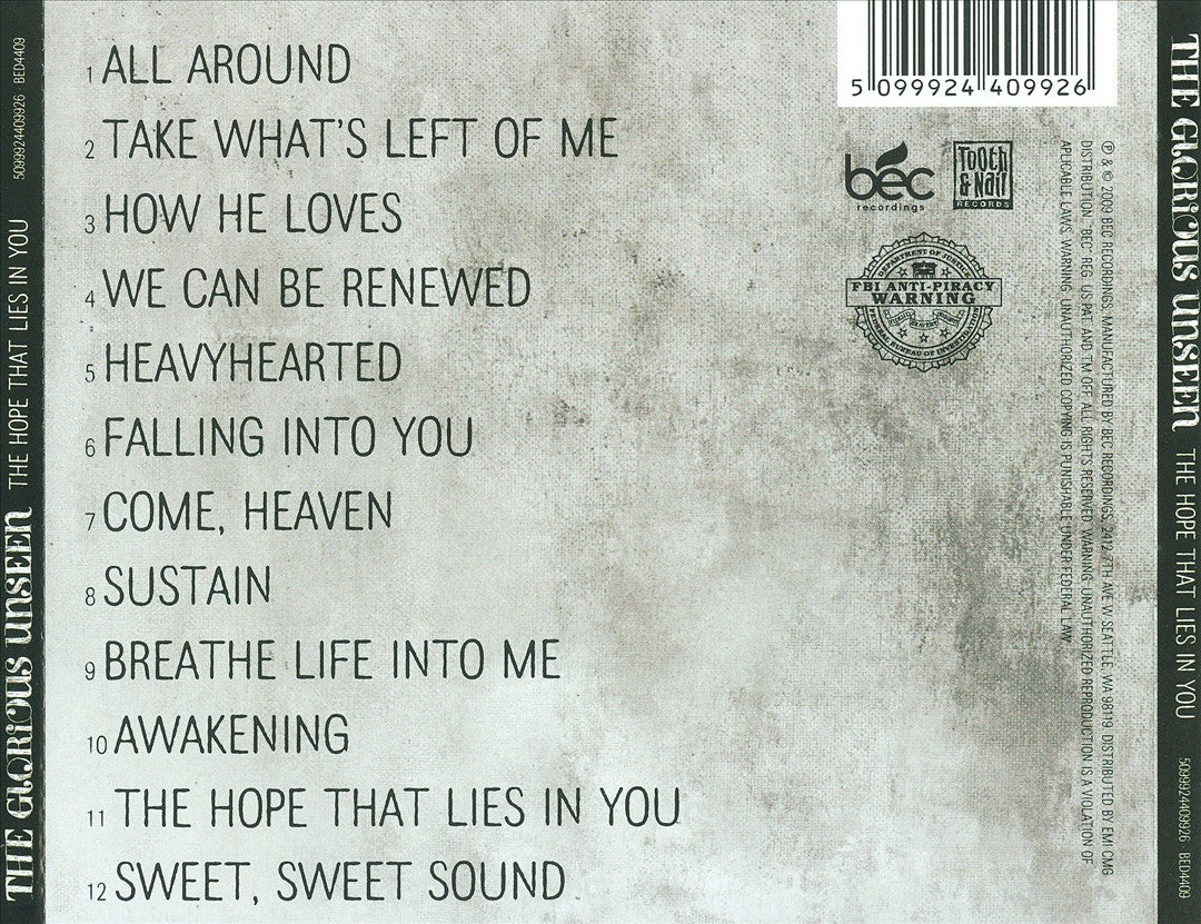 Hope That Lies in You cover art