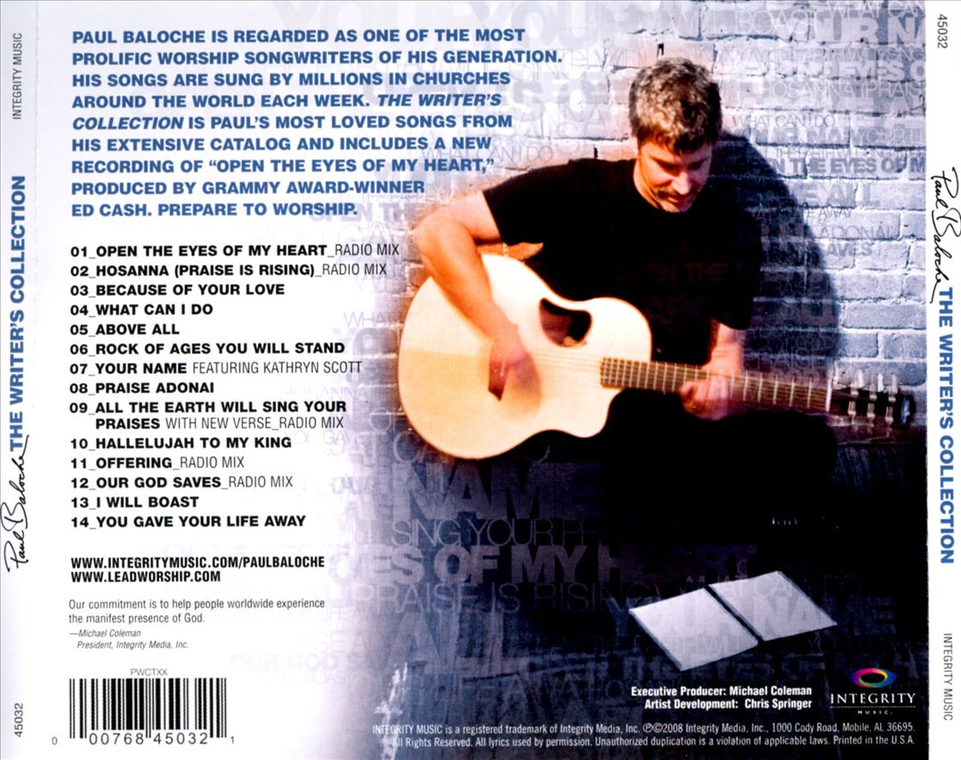 Writer's Collection cover art