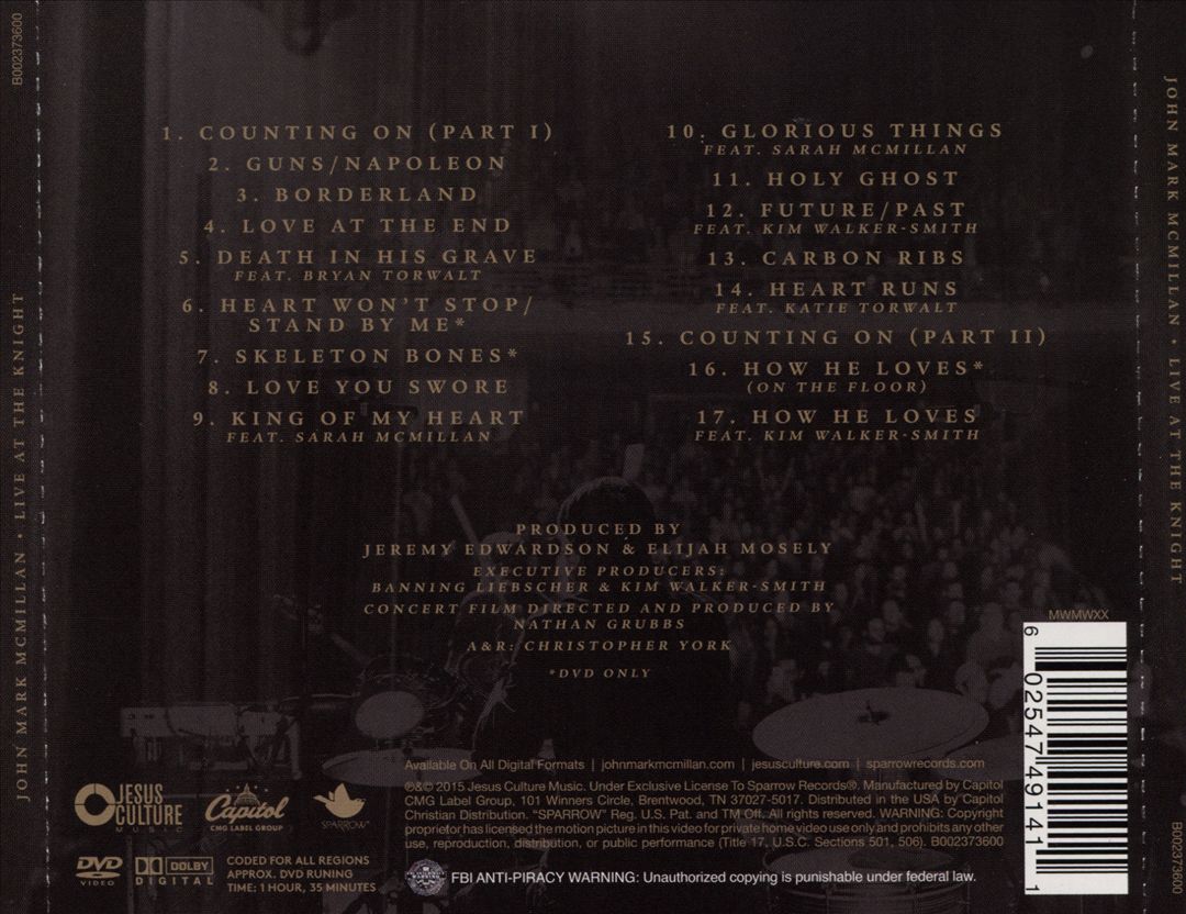 Live at the Knight [CD/DVD] cover art