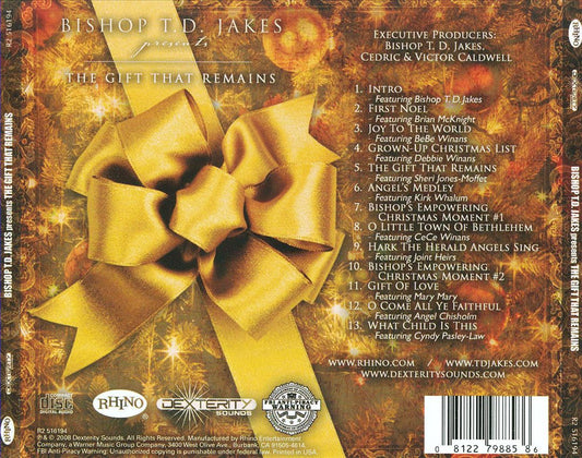 Bishop T.D. Jakes Presents: The Gift That Remains cover art