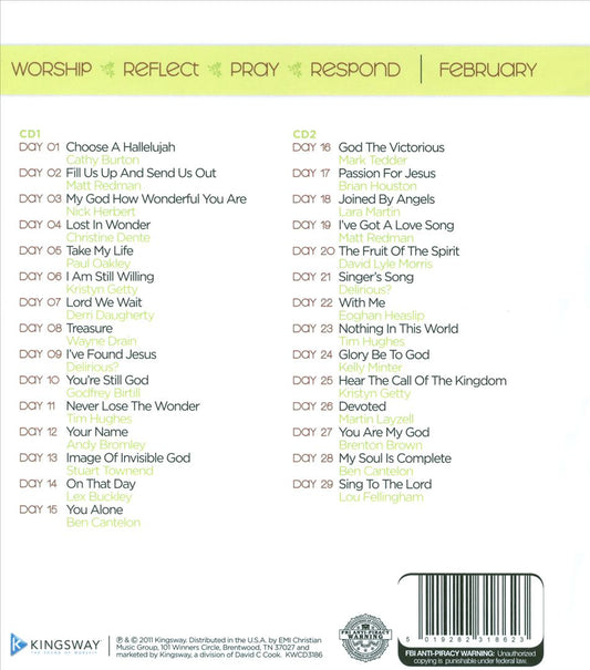 Worship Devotional - February: A Month In Word & Worship cover art