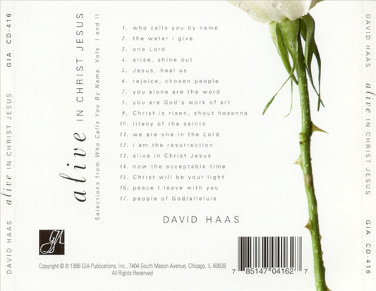 Alive in Christ Jesus cover art