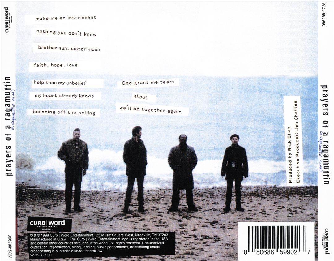Prayers of a Ragamuffin cover art