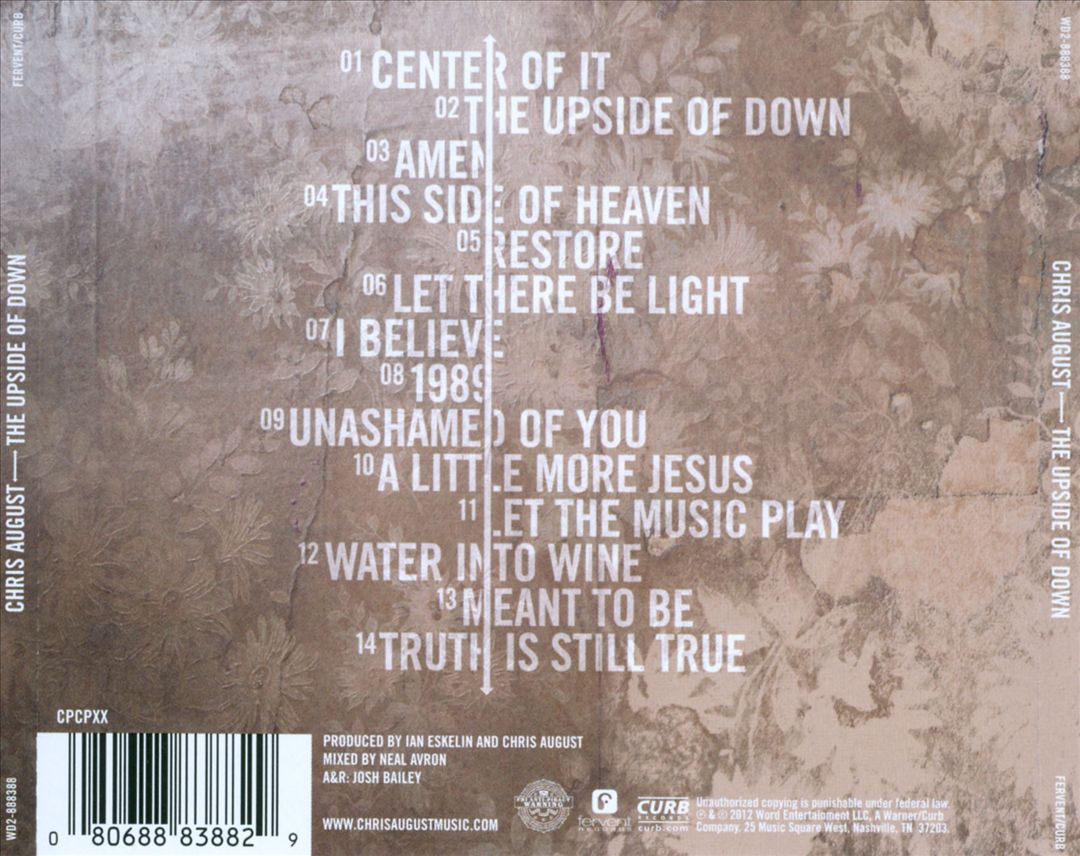 Upside of Down cover art