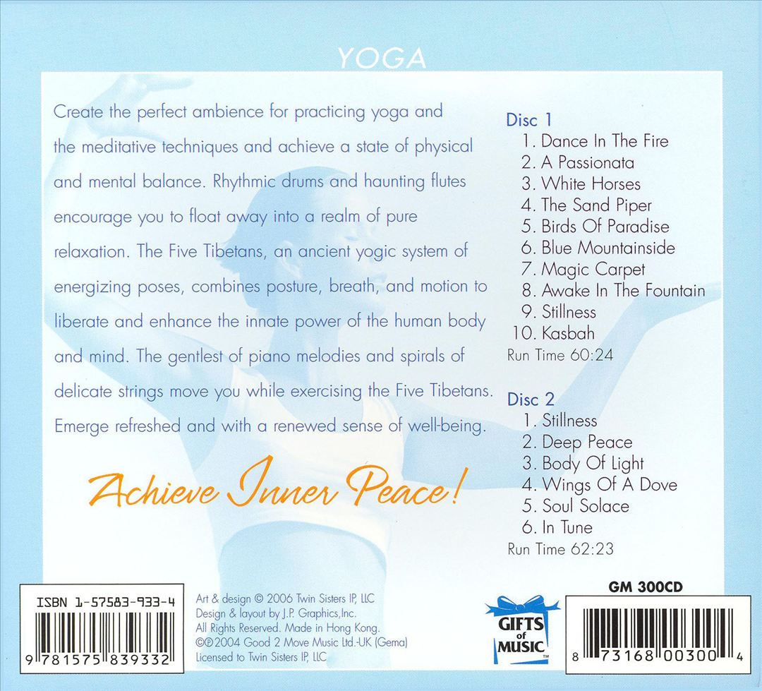 Yoga cover art