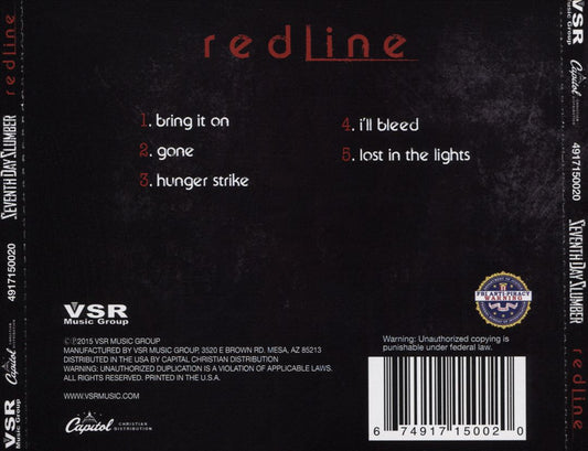 Redline cover art