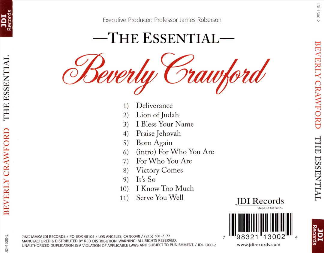 Essential Beverly Crawford cover art