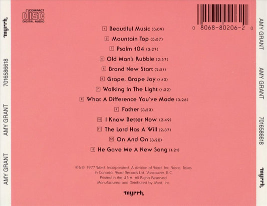 Amy Grant cover art