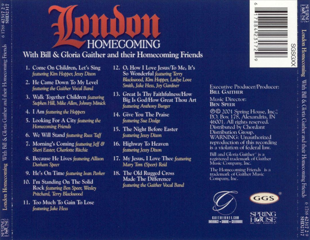 London Homecoming cover art