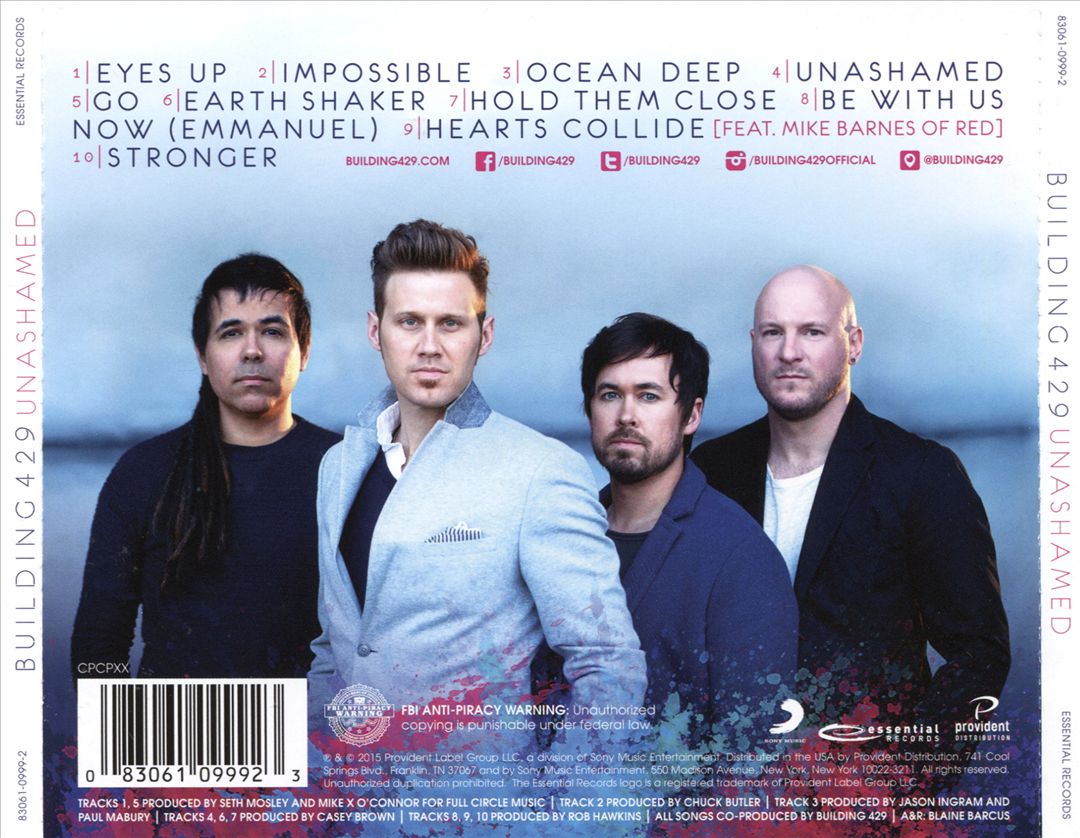 Unashamed cover art