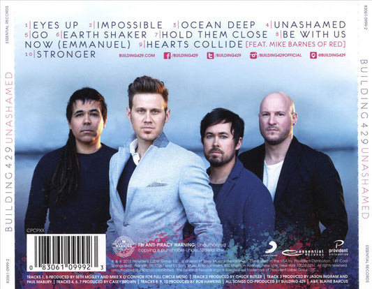 Unashamed cover art