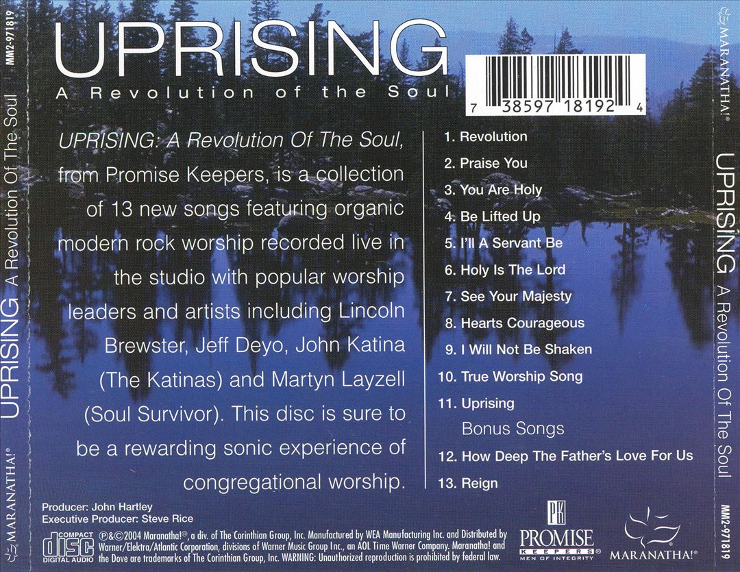 Uprising: A Revolution of the Soul cover art