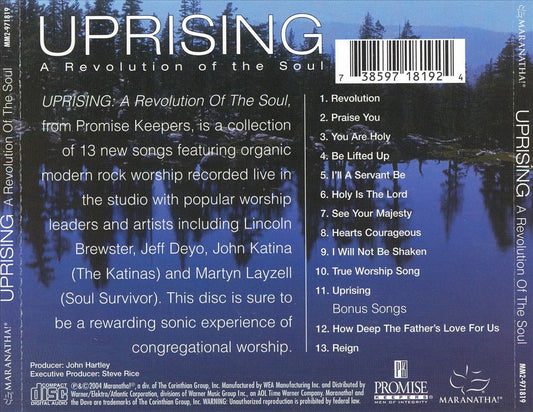 Uprising: A Revolution of the Soul cover art