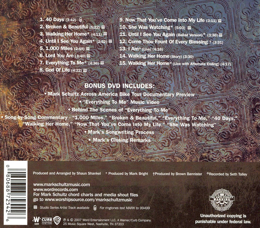 Broken & Beautiful [CD/DVD] cover art