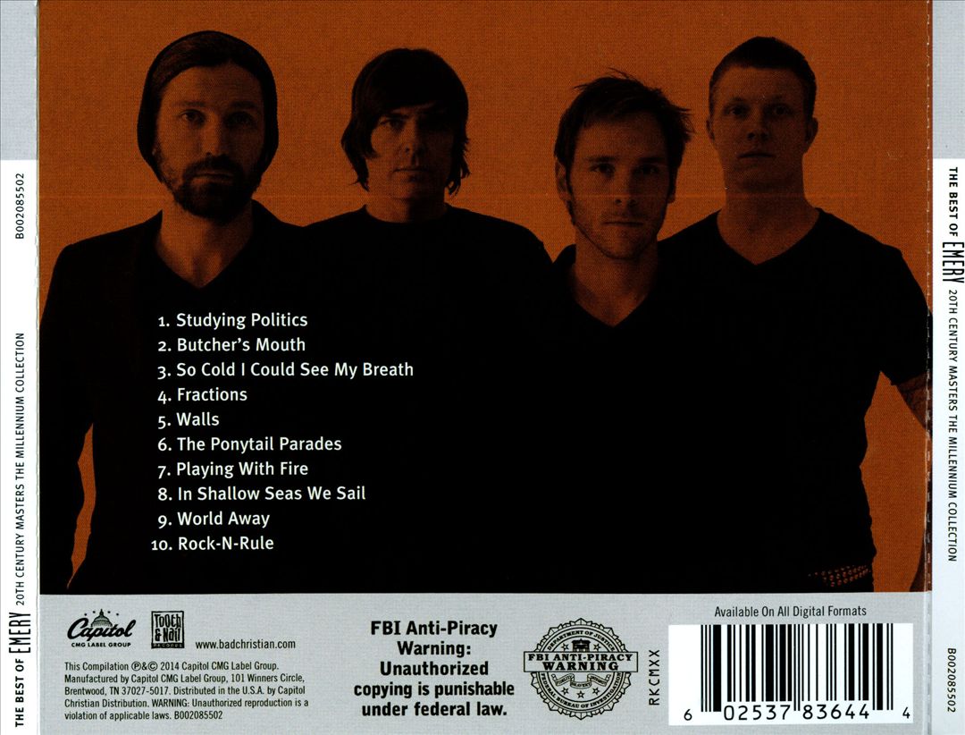 20th Century Masters: The Millennium Collection - The Best of Emery cover art