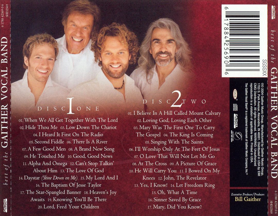 Best of the Gaither Vocal Band cover art