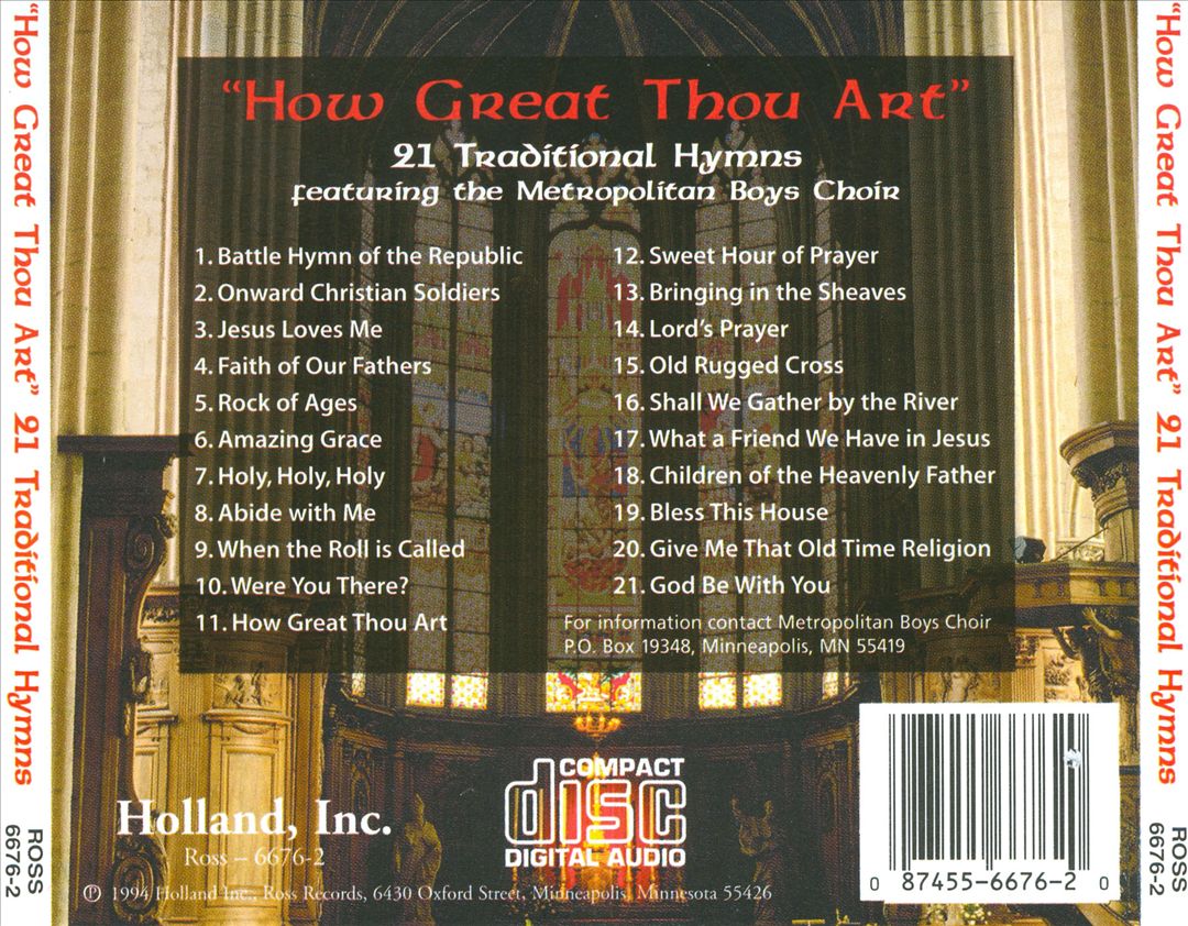 How Great Thou Art cover art
