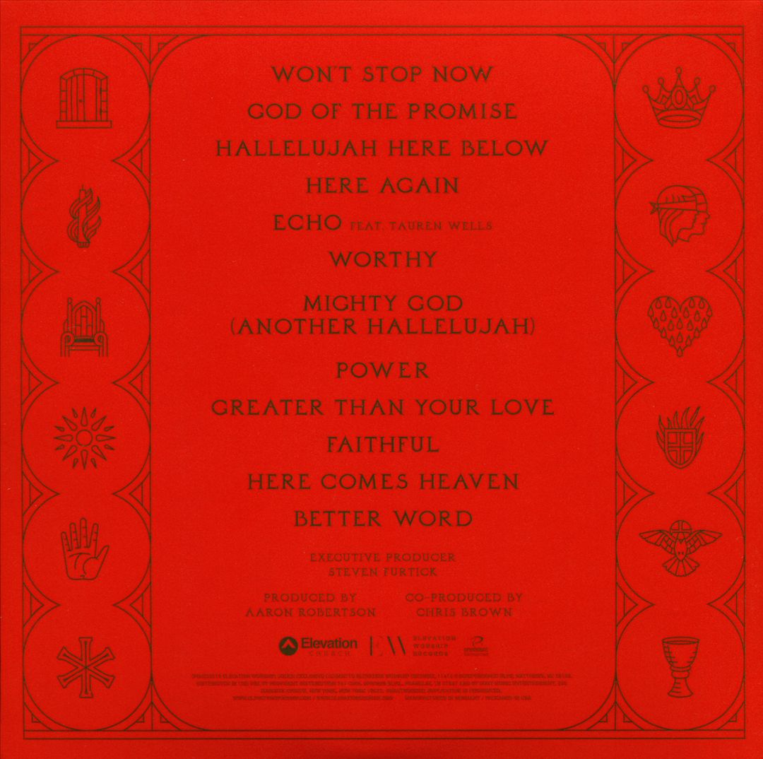 Hallelujah Here Below cover art