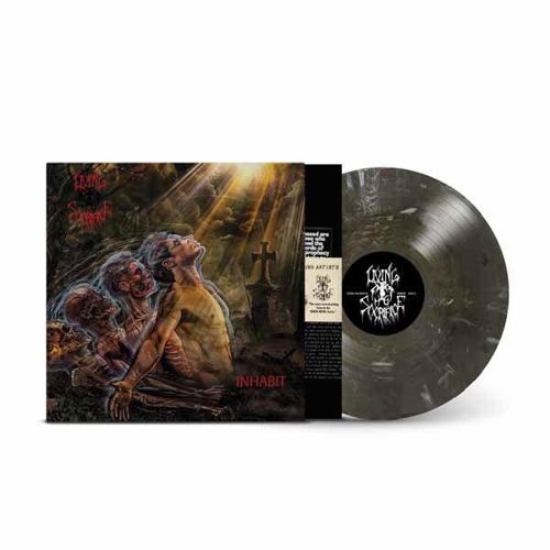 Inhabit ["Karloff's Black" & "Electric Current" Colored Vinyl] cover art