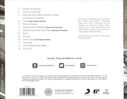 Citizen of Heaven cover art