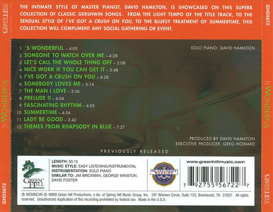 'S Wonderful: Easy Piano Evenings cover art