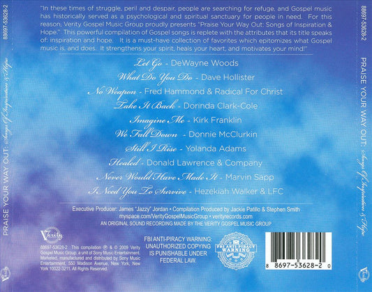 Praise Your Way out: Songs of Inspiration and Hope cover art