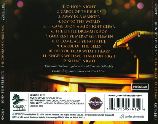 The Choirs Of Christmas cover art