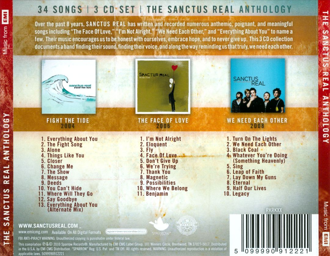 Pieces of Our Past: The Sanctus Real Anthology cover art
