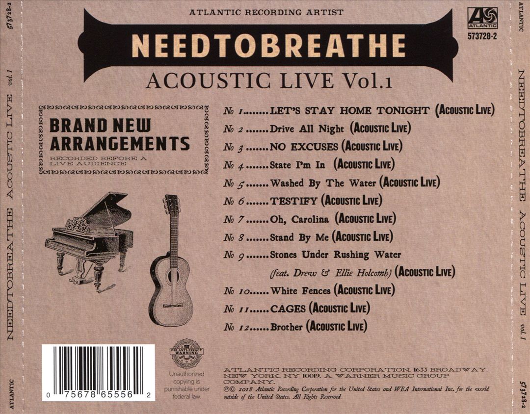 Acoustic Live, Vol. 1 cover art