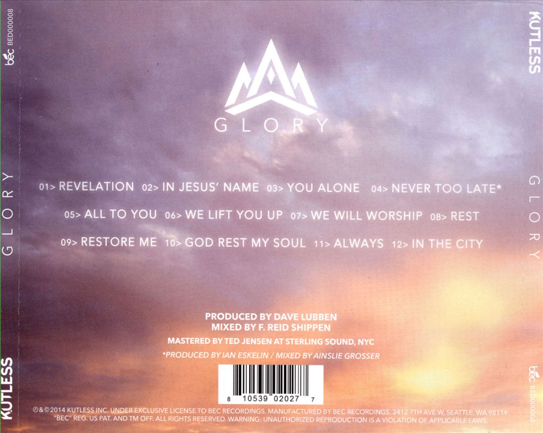 Glory cover art