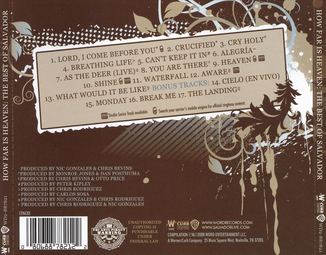 How Far Is Heaven: The Best of Salvador cover art