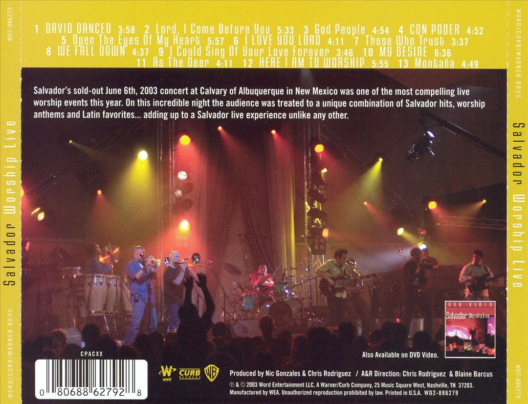 Worship Live cover art