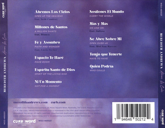 Abrenos Los Cielos cover art
